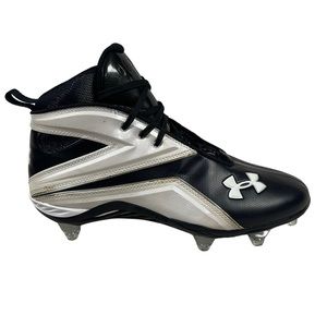 Under Armour Run N Gun Mens Size 9 Football Cleats New With Box with Defects